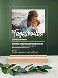 Tagesmutter Geschenk personalisiert - Acryl Foto Geschenk: Definition wie im Duden - Geschenk Tagesmutter, Tagesmutter Geschenk Geburtstag, Geschenk Tagesmutter Weihnachten