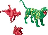 Masters of the Universe GNN70 - Origins Battle Cat, ca. 17 cm große Actionfigur, treuer Gefährte von He-Man, tigerartiges Wesen von Eternia, für MotU-Rollenspiel und zum Sammeln, ab 6 Jahren