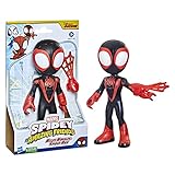Marvel Spidey and His Amazing Friends supergroße Miles Morales: Spider-Man Figur, Spielzeug für Kinder ab 3 Jahren