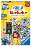 Ravensburger Lernspiel Rund um den Verkehr 24997, Kinderspiel, ab 5 Jahren, für 2-4 Spieler