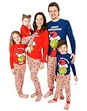 The Grinch Der Grinchpassende Familien Weihnachts Pyjama Erwachsene Kinder