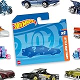 Hot Wheels 5785 - zufällige Autos/Fahrzeugmodelle, je 1 Fahrzeug, 1er Pack, (Modell Sortiert), Spielzeug ab 3 Jahren