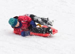 Lenkschlitten - Für Kinder ein absoluter Spaß im Winter