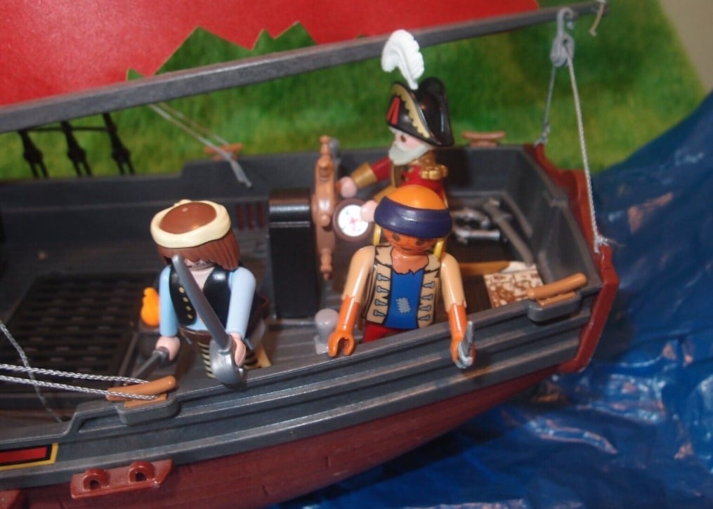 Playmobil Piratenschiff.