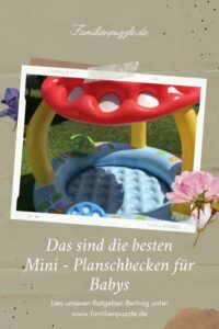 Mini-Planschbecken und Mini-Pools fürs Baby bieten eine wunderbare Abkühlung. Aber worauf solltest du unbedingt beim Kauf achten? Auf dem Foto: Ein überdachter Mini-Pool für Babys.