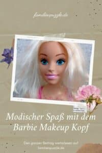 Das sind die besten Barbie Styling Köpfe. Auf dem Fot: Ein Barbie Makeup head.