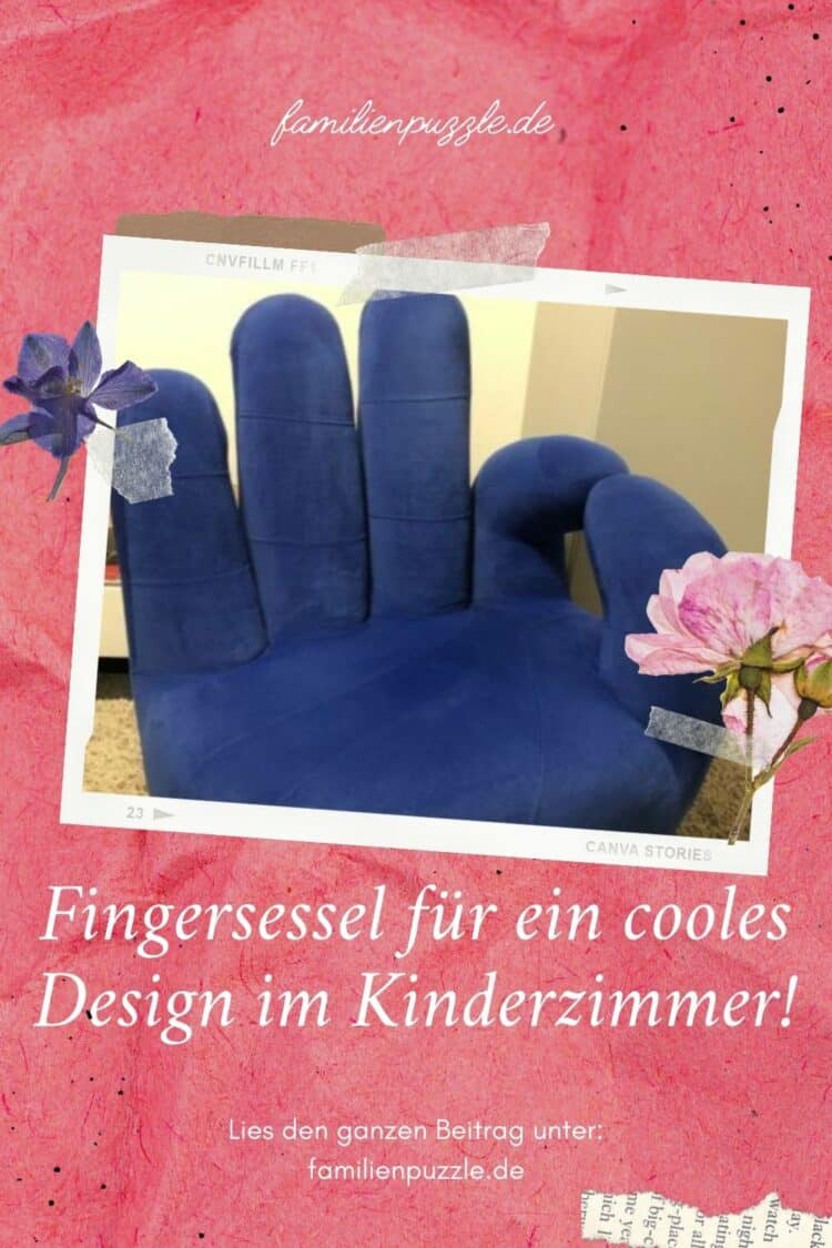 Fingersessel sind ein absoluter Hingucker im Kinderzimmer.