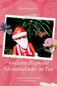 4 Playmobil Adventskalender im Test.