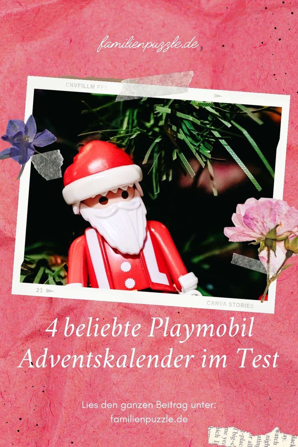 4 Playmobil Adventskalender im Test.