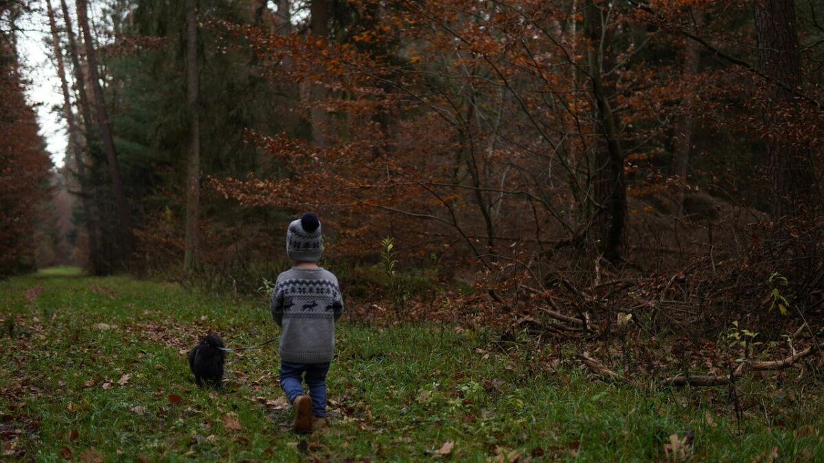 Herbst Kleidung für Kinder.