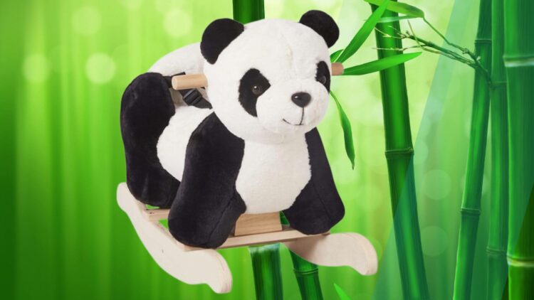 Schaukeltier Panda Vertbaudet Test.