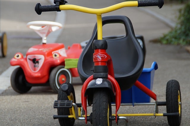 Diese Dreiräder sind perfekt für Kinder und können für eine Vielzahl von Zwecken genutzt werden.