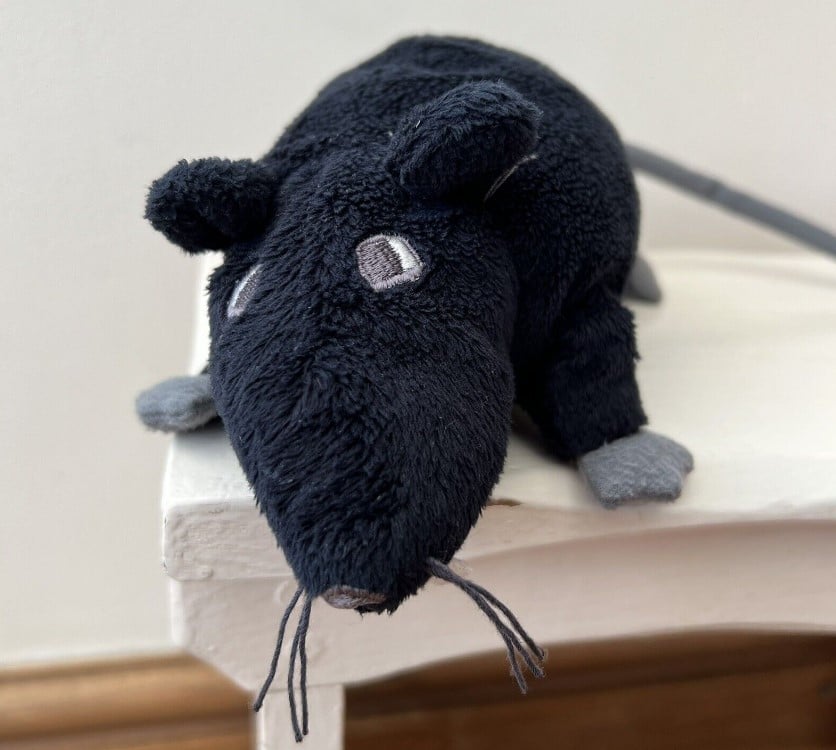 6 süße Ratten-Kuscheltiere für Kinder