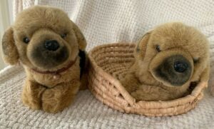 6 süße Schäferhund-Kuscheltiere für Kinder