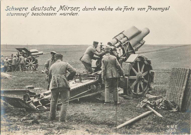 schwere deutsche morser durch welche die forts von przemysl sturmreif beschossen 8d09a2 640