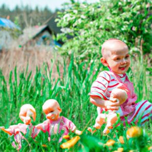 Kleine Puppe, große Freude: Entdecke die Welt mit deinem Kleinkind