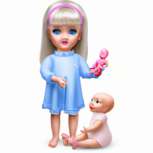 Barbie Riesin macht Kindheitsträume wahr!“ (54 characters)