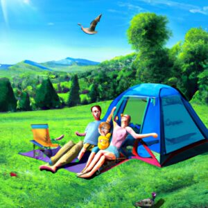 Camping-Luxus im Klappformat: Erlebe Komfort und Freiheit mit dem Klappstuhl Campingstuhl!