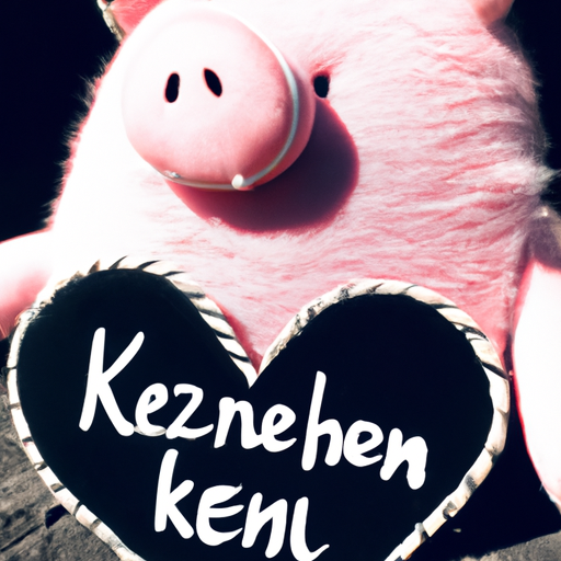 Knuddelalarm: Das süße Kuscheltier Schwein erobert Herzen!