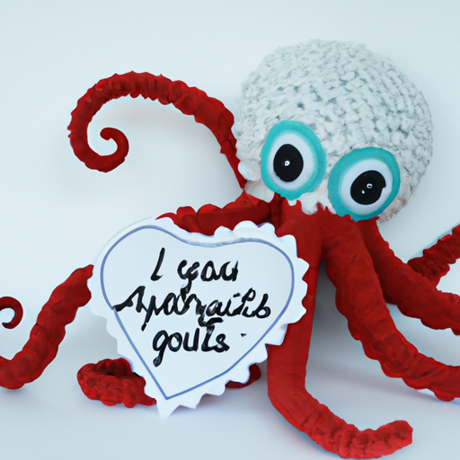 Kuschel dich glücklich mit unserem niedlichen Octopus! Kuschel dich glücklich mit unserem niedlichen Octopus!
