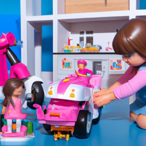 Bauen Sie Ihre eigenen Festungen mit Playmobil: Erobern Sie die Fantasiewelt Ihrer Kinder!“ (Translation: „Build your own fortresses with Playmobil: Conquer your children’s fantasy world!“)