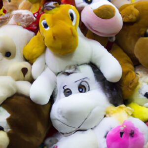 Verlieben Sie sich in den süßen Kuscheltier Otter!“ (Fall in love with the cute cuddly otter!)