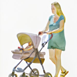 Der Mini-Kinderwagen: Handlich & stylisch!