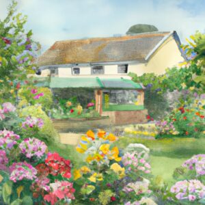 Magischer Gartendrache: Ein grünes Wunder!