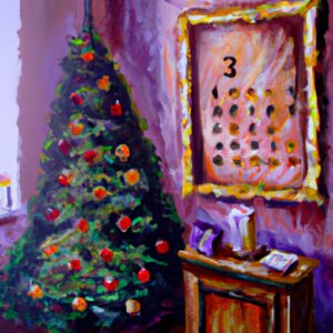 Leuchtender Sonnentor: Adventszauber