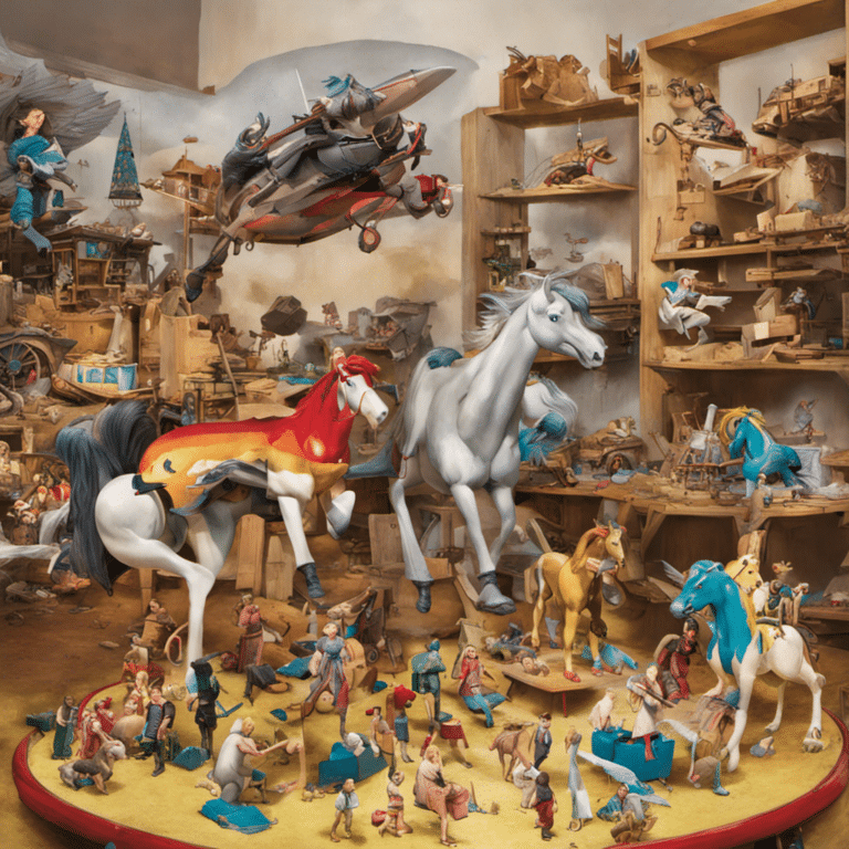 Spielzeug von Pegasus: Ein Blick auf die zauberhafte Spielwelt