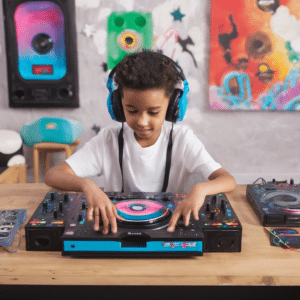 Das ultimative DJ-Pult für kleine Nachwuchskünstler: Spiel, Spaß und Musik für Kinder!