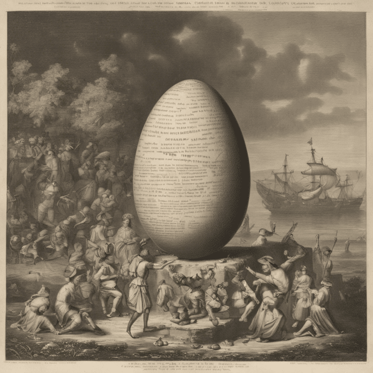 Woher stammt die Geschichte von „dem Ei des Kolumbus“?