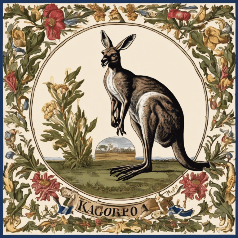 Was hat es mit Känguru und Emu auf dem australischen Wappen auf sich?