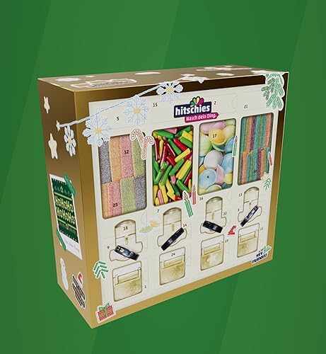 Hitschler Hitschies Goldener Candy-Automat Advents­kalender: Süße Überraschungen für die Vorweihnachtszeit!
