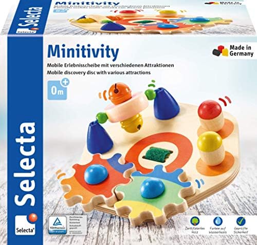 Holzspielzeug für Kleinkinder: Selecta 62036 Minitivity im Test