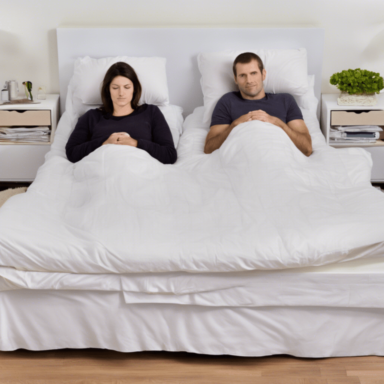In getrennten Betten schlafen: Eine unkonventionelle Lösung für Paare?