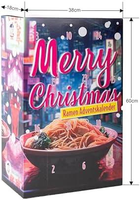 Ramen XXL Adventskalender 2023 - 23 köstliche ⁤Instant-Nudeln &⁣ mehr - inklusive Samyang ‌Carbonara