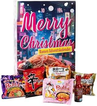 Ramen XXL Adventskalender 2023 - 23 köstliche Instant-Nudeln & mehr - inklusive Samyang Carbonara