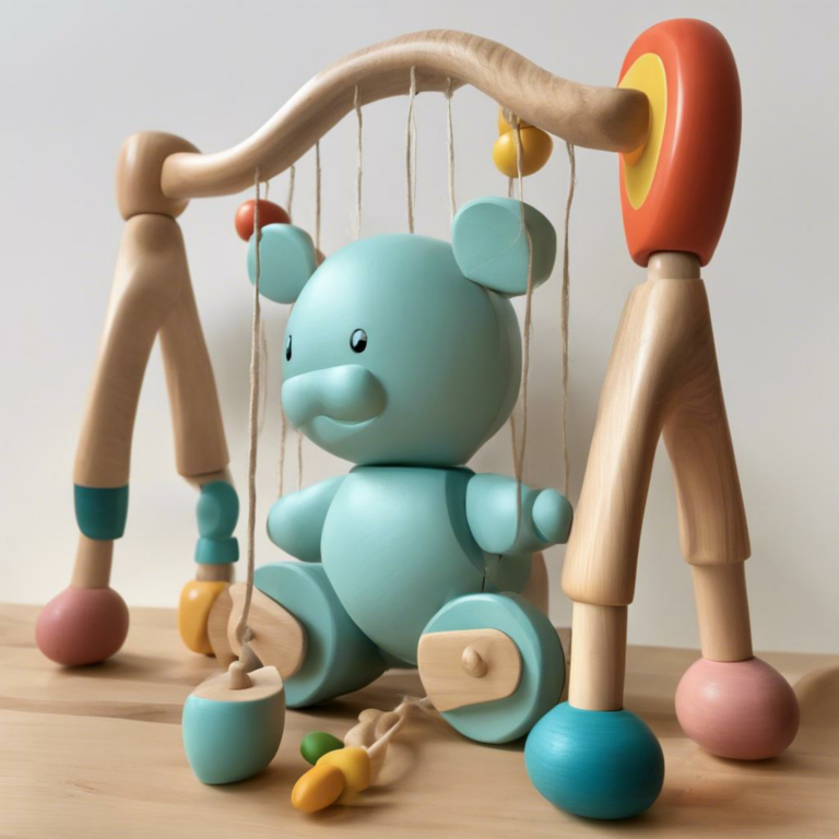 Sicheres und Spaßes Holzspielzeug für Babys