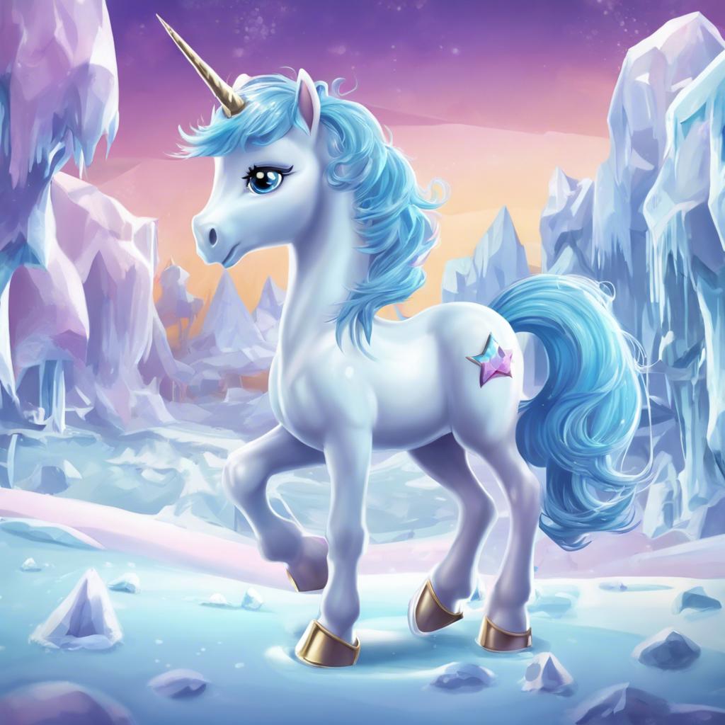 Filly Ice Unicorn: Die eisige Fantasiewelt zum Erforschen!