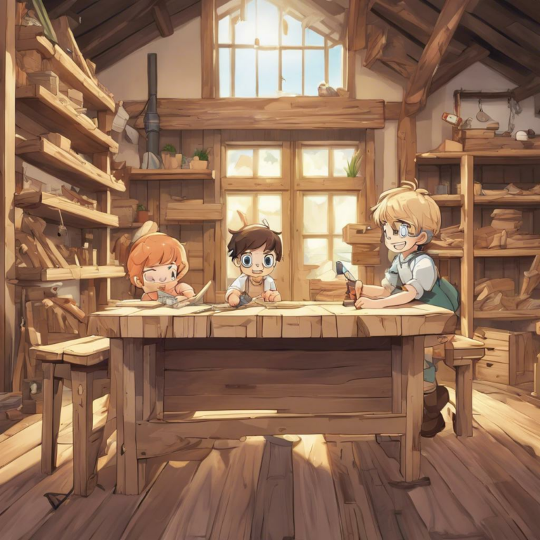 Die perfekte Werkbank für Kinder aus Holz: Hier können deine Kleinen basteln und bauen!