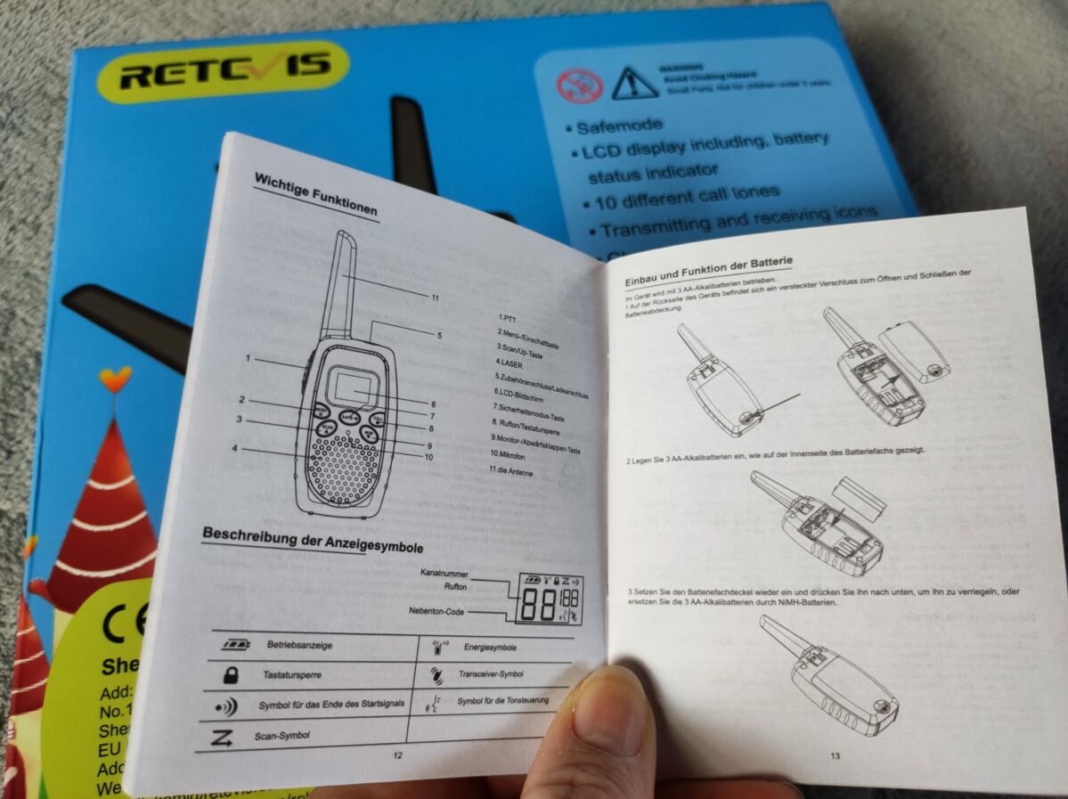 Retevis RT628 Test