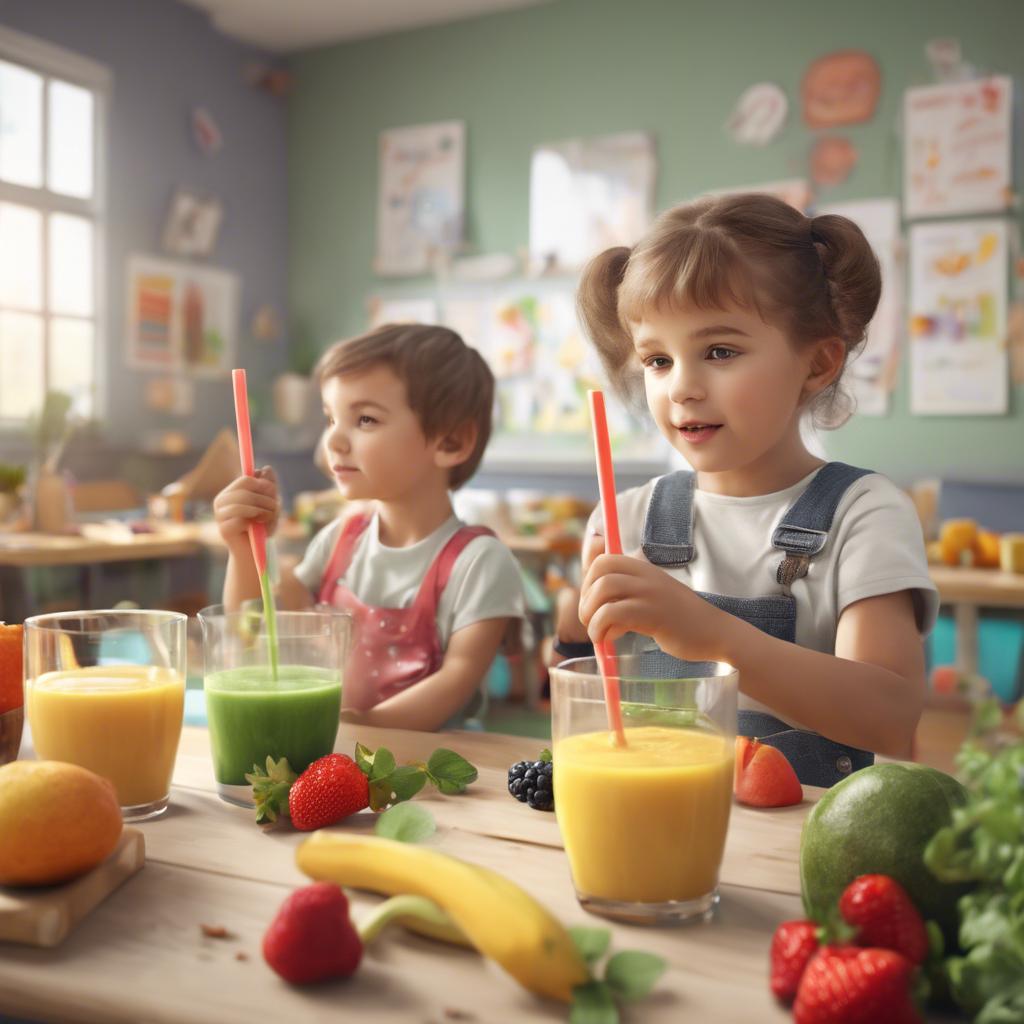 Mit Kindern im Kindergarten Smoothie machen: So wird’s ein gesunder Spaß!