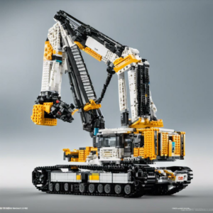 Baue deinen eigenen Liebherr LR 13000 Lego-Kran: Tipps und Tricks für begeisterte Baufans!