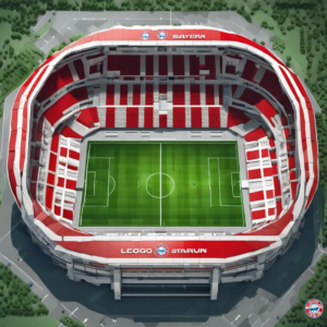 Entdecke die große Lego Stadion FC Bayern: Ein Must-Have für jeden Fan!