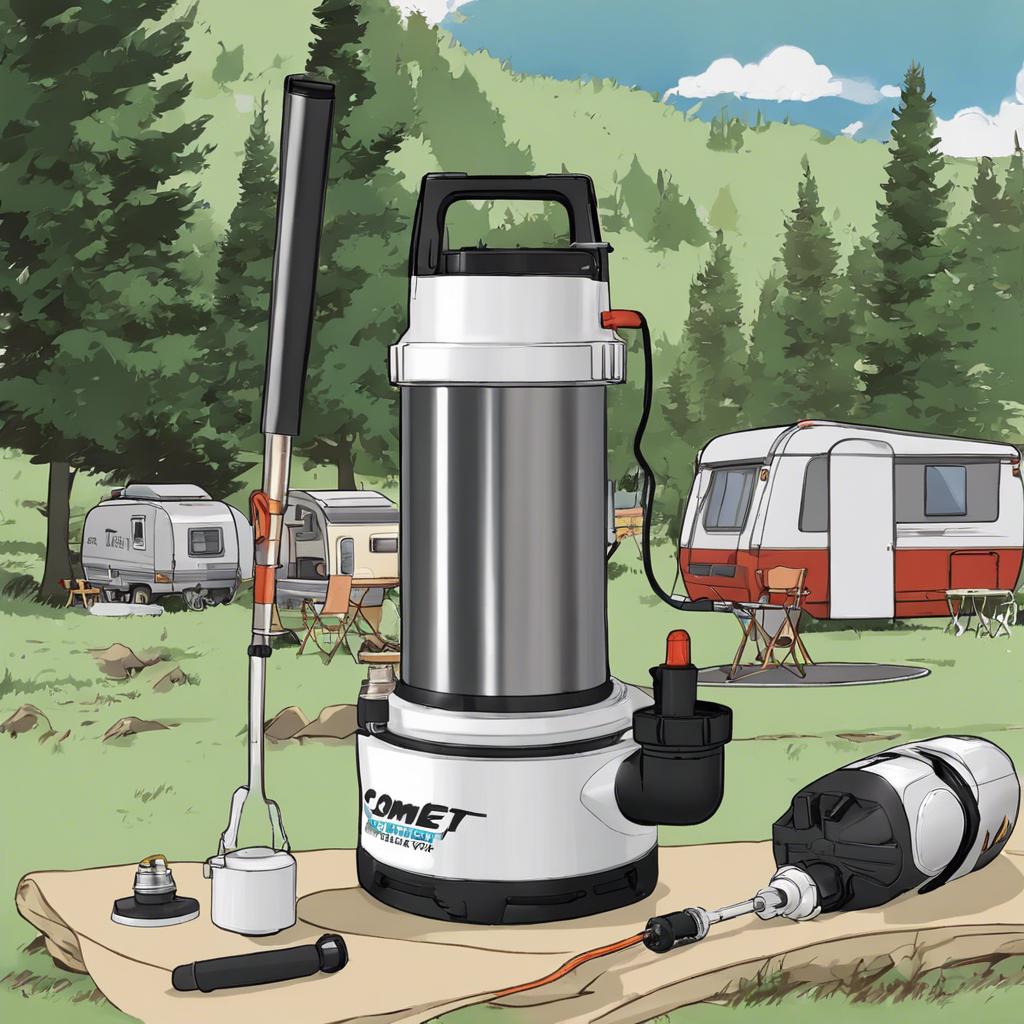 Camping Zubehör: Die comet Tauchpumpe Lux Plus – Dein perfekter Begleiter für jedes Outdoor-Abenteuer!