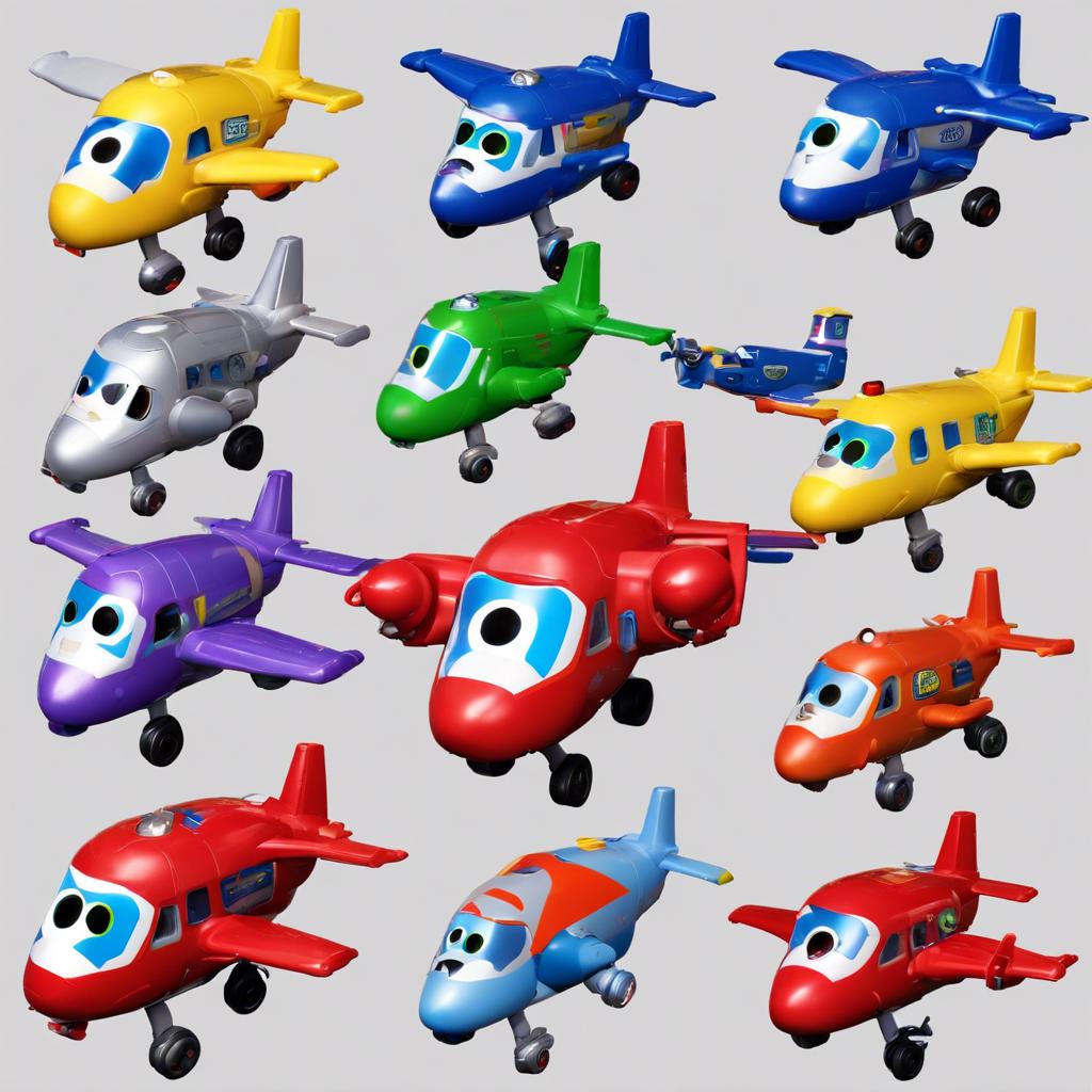 Entdecke die bunten Spielzeuge von Super Wings: Ein Spaß für jede Altersgruppe!