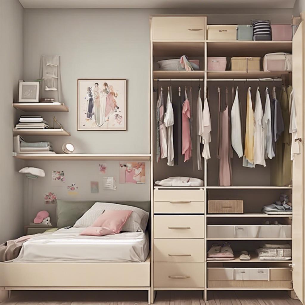 Tipps für deinen kleinen Schlafzimmer-Kleiderschrank: So maximierst du den Platz!