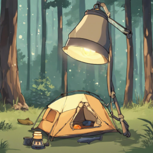 Campingartikel: Entdecke die coole Lampe mit Fischen für dein nächstes Abenteuer!