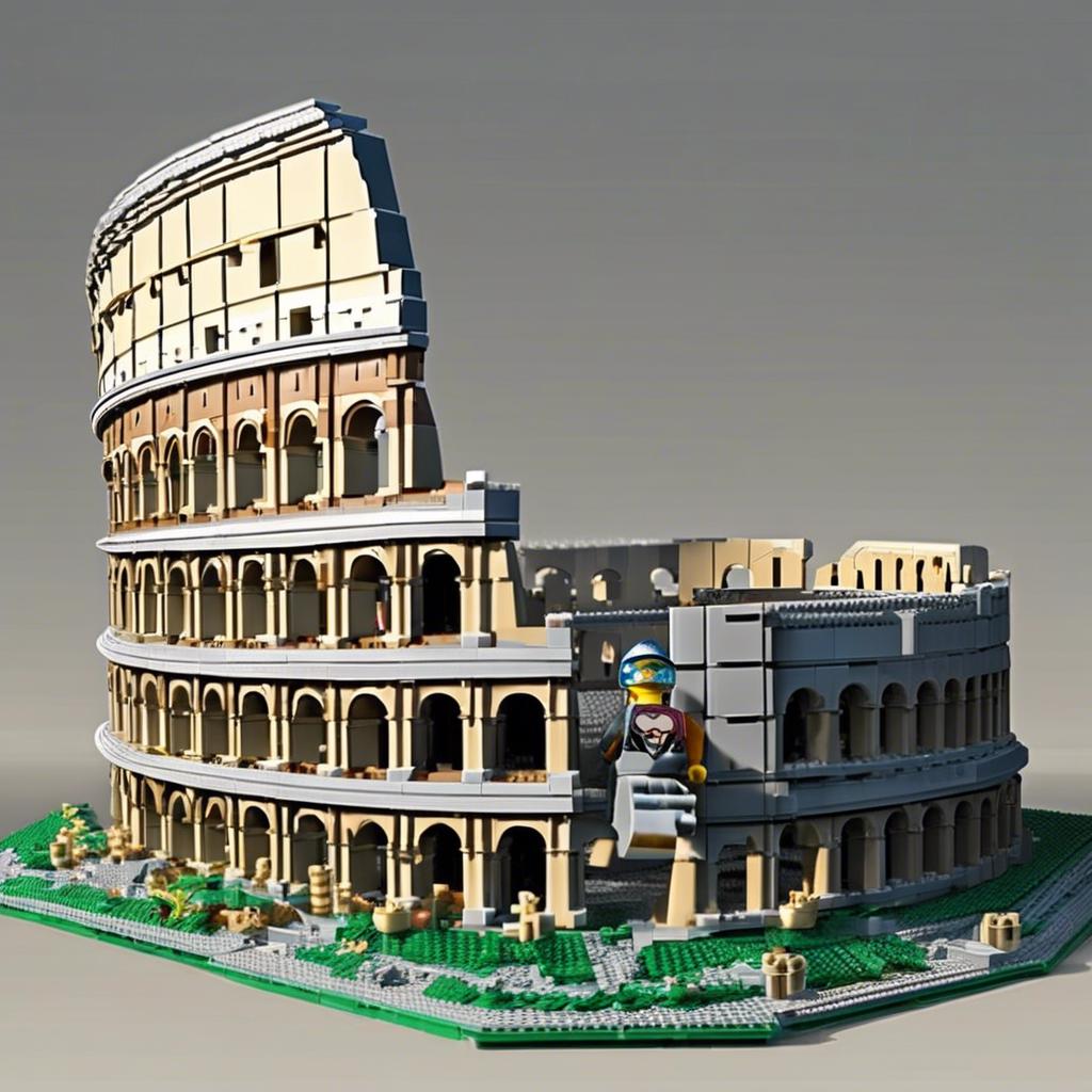 Entdecke das Lego Colosseum: Ein Meisterwerk zum Nachbauen für dich! Entdecke das Lego Colosseum: Ein Meisterwerk zum Nachbauen für dich!